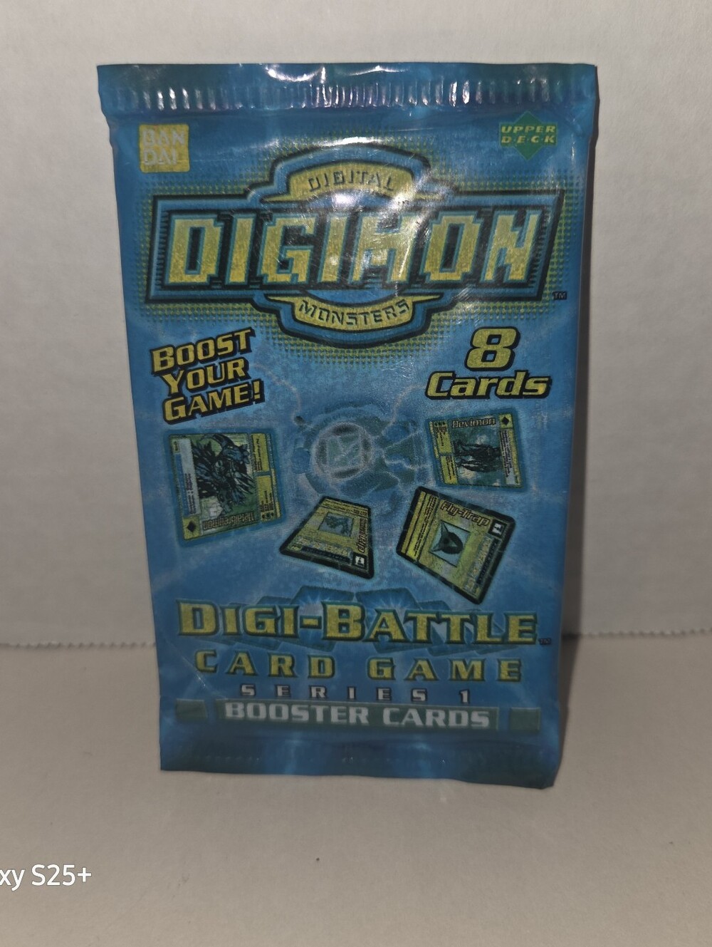 Vintage 1999 Bandai Digimon Digi-Battle Cards Booster Series 1 English Sealed